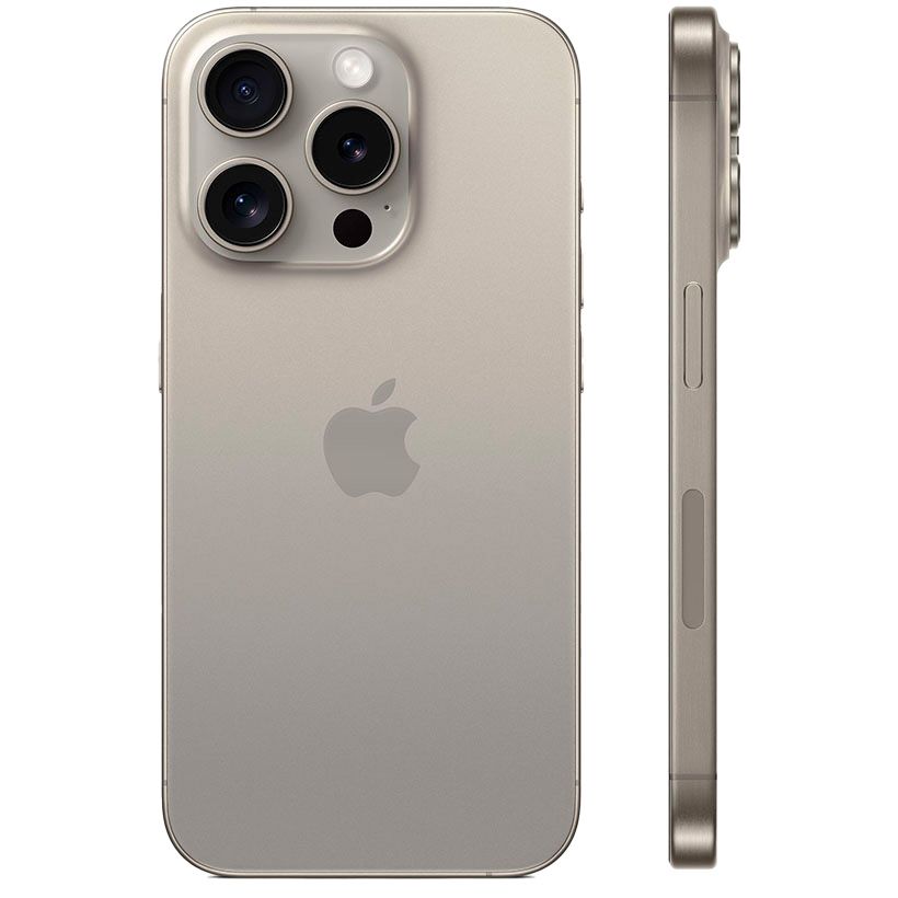 Apple iPhone 15 Pro Max nano SIM+eSIM 1024GB, натуральный титан— фото №1