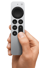 Пульт ДУ Apple TV Remote 3 Gen, серебристый— фото №1