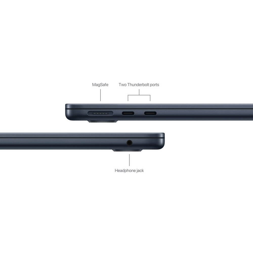 2024 Apple MacBook Air 15.3″ черная полночь (Apple M3, 16Gb, SSD 512Gb, M3 (10 GPU))— фото №5