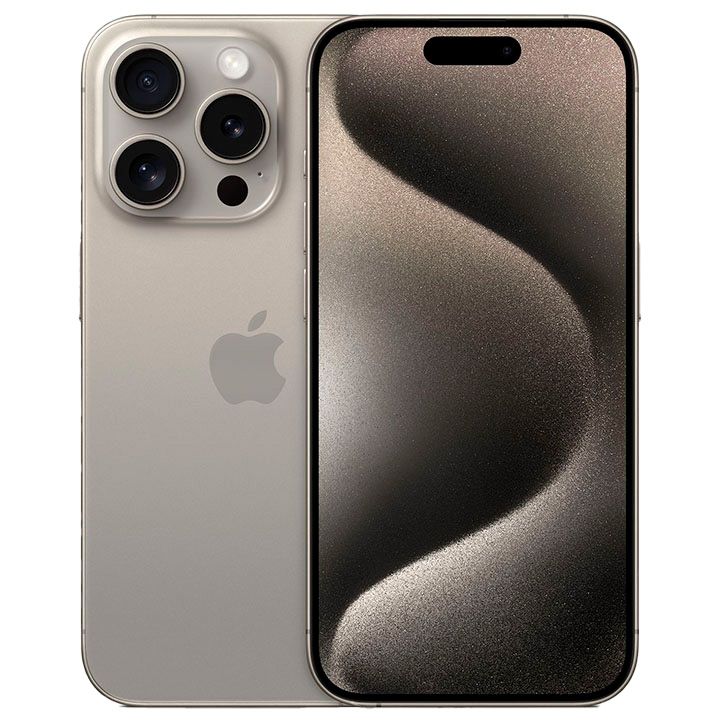 Apple iPhone 15 Pro Max nano SIM+eSIM 1024GB, натуральный титан— фото №0