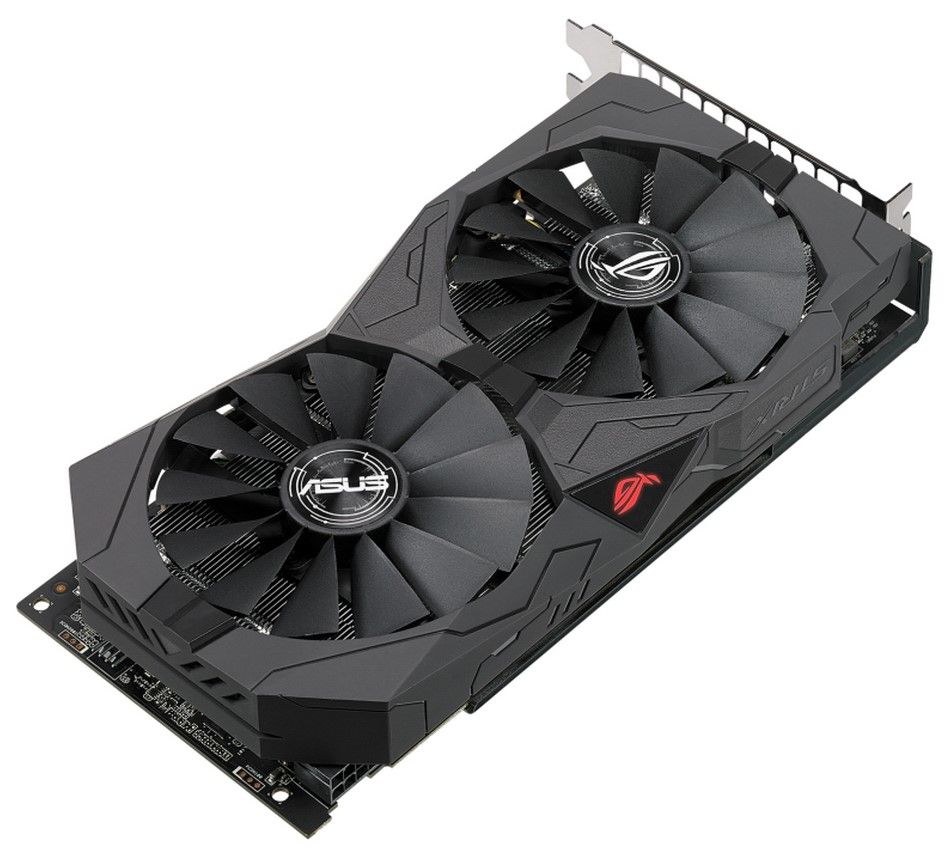 Видеокарта Asus AMD Radeon RX 560 ROG Strix 4Gb— фото №2