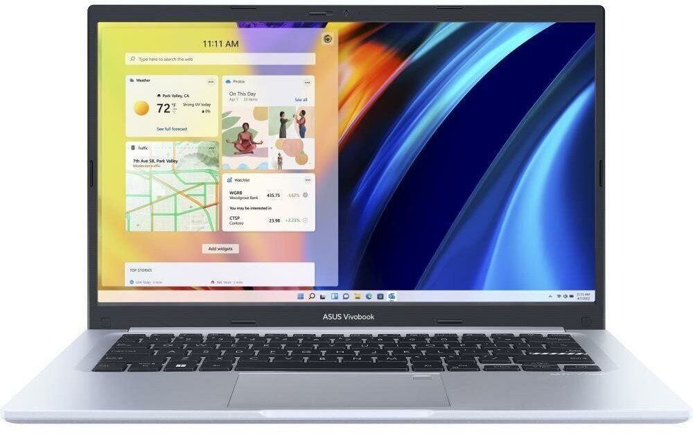 Ноутбук Asus VivoBook 14 X1402ZA-EB558 14″/Core i3/8/SSD 256/UHD Graphics/no OS/серебристый— фото №0