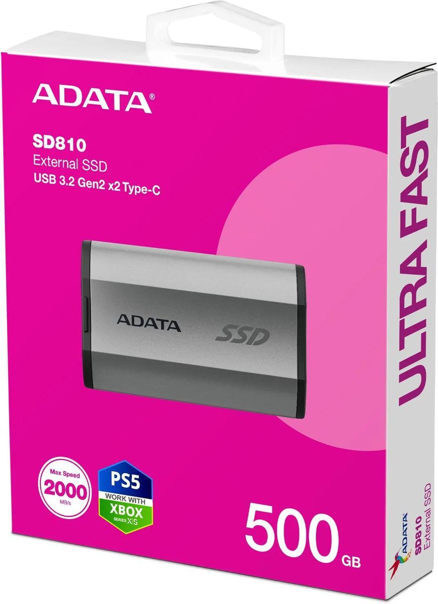 Внешний SSD накопитель A-DATA SD810, 500GB— фото №5