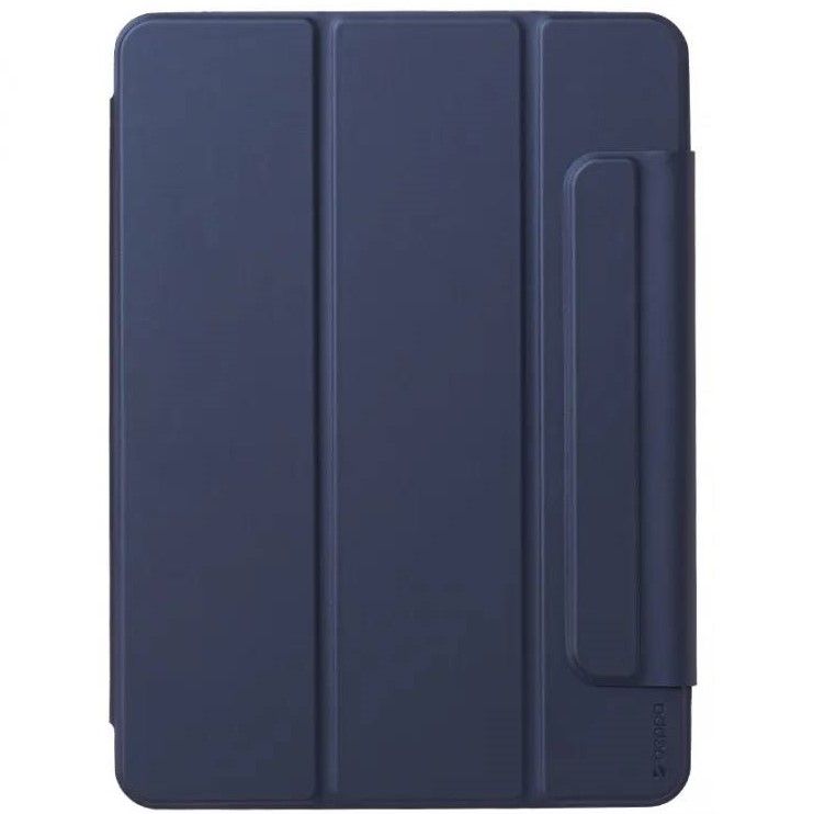 Чехол-книжка Deppa Wallet Onzo Magnet для iPad 10,9″ 2022, темно-синий— фото №0