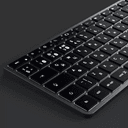 Клавиатура Satechi Slim X1 Bluetooth Backlit Keyboard, серый космос— фото №4