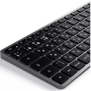 Клавиатура Satechi Slim X1 Bluetooth Backlit Keyboard, серый космос— фото №2