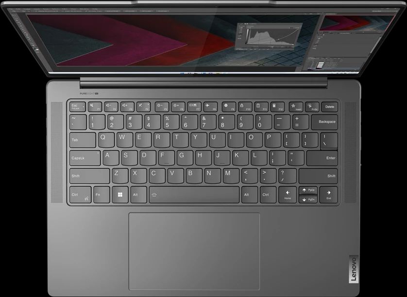 Ультрабук Lenovo Yoga Pro 7 14IRH 14.5″/Core i5/16/SSD 512/Iris Xe Graphics/no OS/серый— фото №3