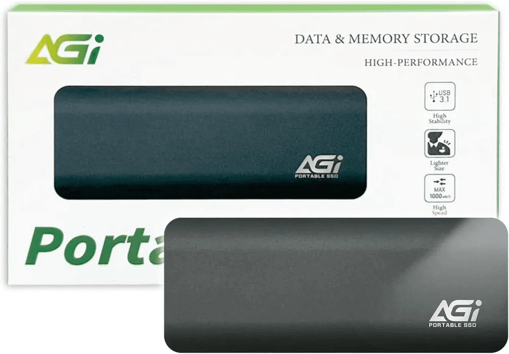 Внешний SSD накопитель AGI ED198, 2048GB— фото №1